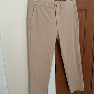 Mens Light Khaki Pants Size 34 W x 30L